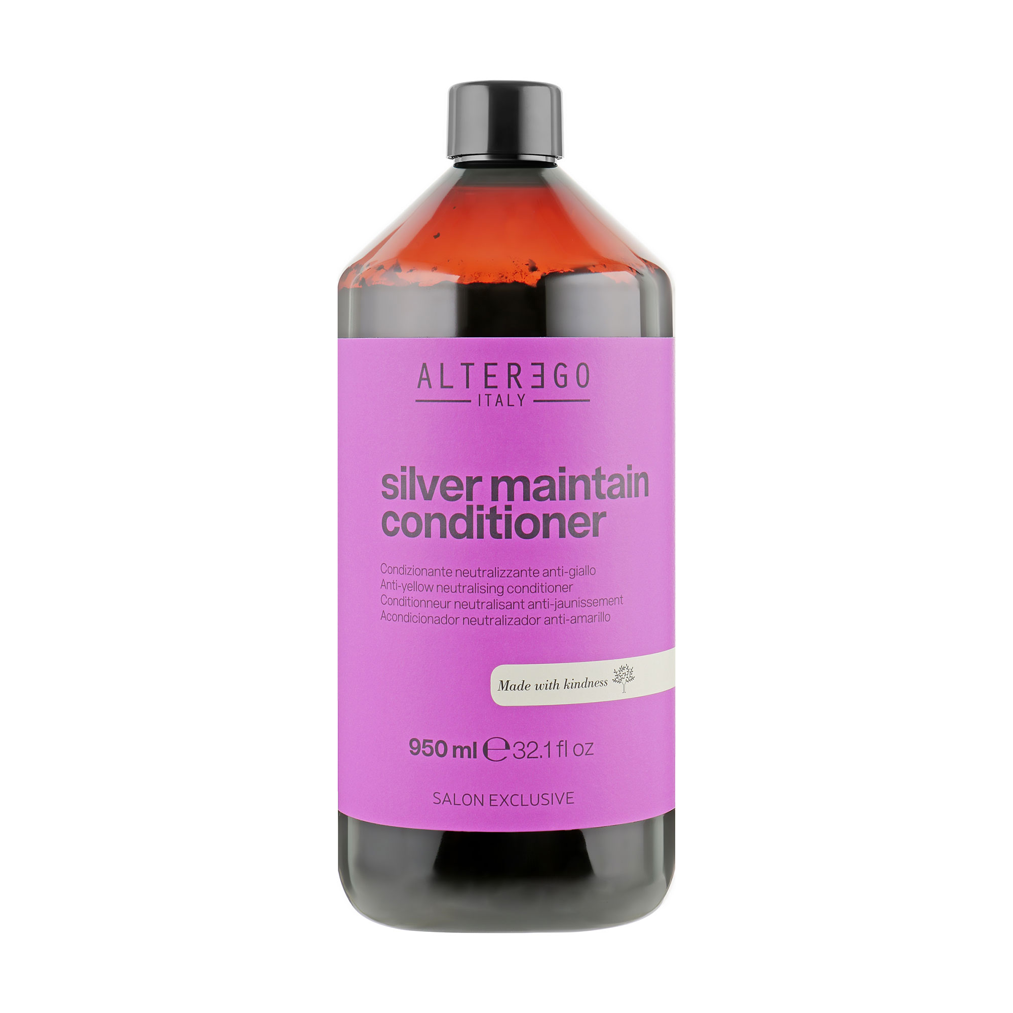 Кондиціонер Alter Ego Silver Maintain Conditioner для нейтралізації жовтизни волосся, 950 мл